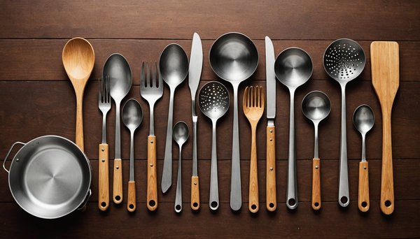 choisir les ustensiles de cuisine essentiels pour une préparation efficace